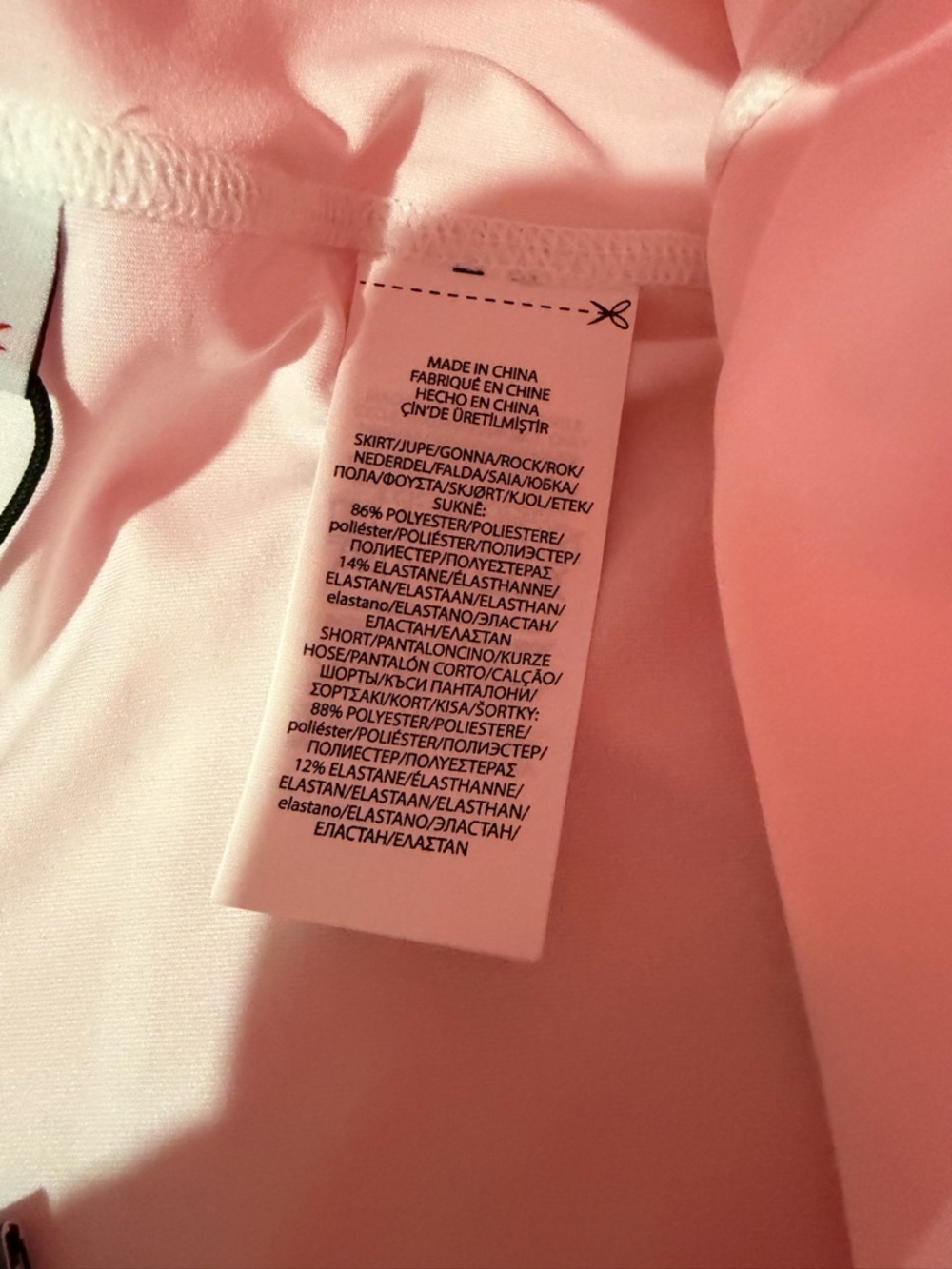 RLX Ralph Lauren Pink Performance Golf Skort with Pockets – Women’s Size XL NWT - Picture 9 of 9